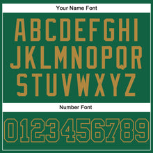 Load image into Gallery viewer, Custom Kelly Green Kelly Green-Old Gold Authentic Baseball Jersey