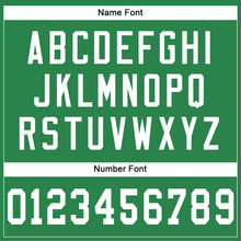 Load image into Gallery viewer, Custom Grass Green White Mesh Authentic Football Jersey