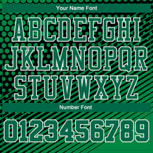 Load image into Gallery viewer, Custom Kelly Green Kelly Green-Black Round Neck Sublimation Basketball Suit Jersey