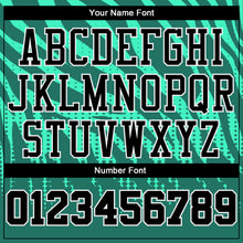 Load image into Gallery viewer, Custom Kelly Green Black-White Round Neck Sublimation Basketball Suit Jersey