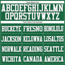 Load image into Gallery viewer, Custom Kelly Green White-Gray Mesh Authentic Football Jersey