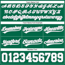 Load image into Gallery viewer, Custom Kelly Green White-Gray Authentic Basketball Shorts