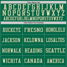 Load image into Gallery viewer, Custom Kelly Green Vintage Mexican Flag-City Cream Mesh Authentic Football Jersey