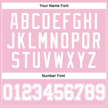 Load image into Gallery viewer, Custom Light Pink White Authentic Throwback Basketball Jersey