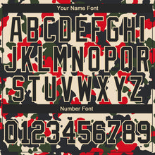 Load image into Gallery viewer, Custom Camo Black-Cream Salute To Service Long Sleeve Performance T-Shirt