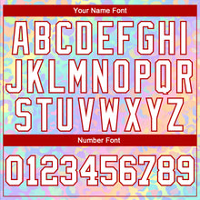 Load image into Gallery viewer, Custom Pink White-Red Leopard 3D Pattern Long Sleeve Performance T-Shirt