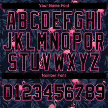 Load image into Gallery viewer, Custom Black Black-Pink Flamingo 3D Pattern Long Sleeve Performance T-Shirt