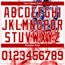 Load image into Gallery viewer, Custom White Red-Royal American Flag Fashion 3D Long Sleeve Performance T-Shirt