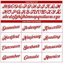 Load image into Gallery viewer, Custom White White Red-Royal American Flag Fashion 3D Long Sleeve Performance T-Shirt