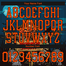 Load image into Gallery viewer, Custom 3D Pattern Halloween Pumpkins Horror Night Long Sleeve Performance T-Shirt