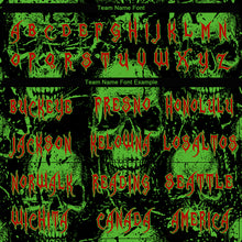 Load image into Gallery viewer, Custom 3D Pattern Halloween Skulls Long Sleeve Performance T-Shirt