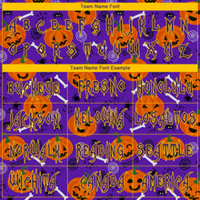 Load image into Gallery viewer, Custom 3D Pattern Halloween Pumpkins Long Sleeve Performance T-Shirt