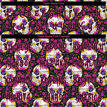 Load image into Gallery viewer, Custom 3D Pattern Halloween Skulls With Floral Long Sleeve Performance T-Shirt