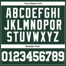 Load image into Gallery viewer, Custom Green White-Gray Long Sleeve Performance T-Shirt