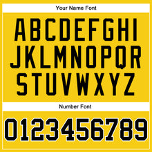 Load image into Gallery viewer, Custom Gold Black-White Long Sleeve Performance T-Shirt