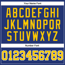 Load image into Gallery viewer, Custom Royal Gold-White Long Sleeve Performance T-Shirt