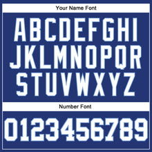 Load image into Gallery viewer, Custom Royal White-Light Blue Long Sleeve Performance T-Shirt