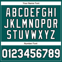 Load image into Gallery viewer, Custom Midnight Green White Gray-Black Authentic Baseball Jersey