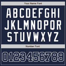 Load image into Gallery viewer, Custom Navy Navy-White Authentic Baseball Jersey