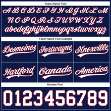 Load image into Gallery viewer, Custom Navy White-Maroon Authentic Basketball Shorts