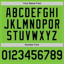 Load image into Gallery viewer, Custom Neon Green Black Performance T-Shirt