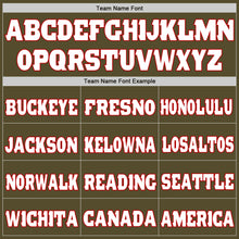 Load image into Gallery viewer, Custom Olive White-Gold Mesh Authentic Salute To Service Football Jersey