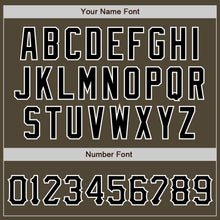 Load image into Gallery viewer, Custom Olive Black-White Authentic Salute To Service Baseball Jersey