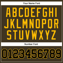 Load image into Gallery viewer, Custom Olive Black-Gold Authentic Throwback Salute To Service Basketball Jersey