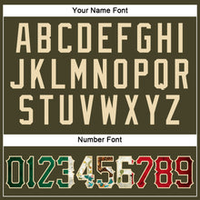 Load image into Gallery viewer, Custom Olive Vintage Mexican Flag-City Cream Performance Salute To Service T-Shirt