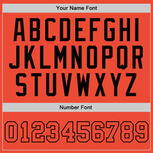 Load image into Gallery viewer, Custom Orange Orange-Black Authentic Throwback Basketball Jersey