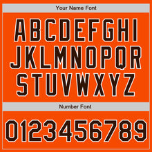 Load image into Gallery viewer, Custom Orange Brown-White Authentic Baseball Jersey