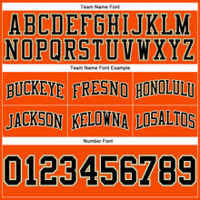 Load image into Gallery viewer, Custom Orange Black Cream-Old Gold Authentic Throwback Basketball Shorts