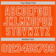 Load image into Gallery viewer, Custom Orange Orange-Gray Authentic Baseball Jersey