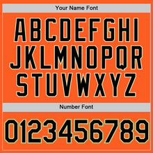 Load image into Gallery viewer, Custom Orange Black Cream-Old Gold Authentic Throwback Baseball Jersey