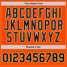 Load image into Gallery viewer, Custom Orange Black Cream-Old Gold Authentic Throwback Basketball Jersey