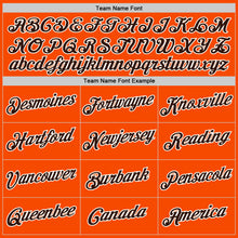 Load image into Gallery viewer, Custom Orange Brown-White Authentic Throwback Basketball Jersey