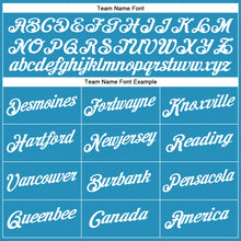 Load image into Gallery viewer, Custom Panther Blue White Performance T-Shirt