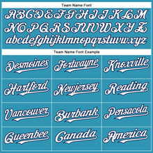 Load image into Gallery viewer, Custom Panther Blue White-Navy Authentic Baseball Jersey