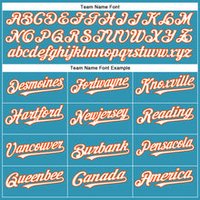 Load image into Gallery viewer, Custom Panther Blue White-Orange Authentic Baseball Jersey