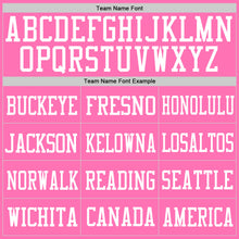 Load image into Gallery viewer, Custom Pink Pink-White Mesh Authentic Football Jersey