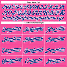 Load image into Gallery viewer, Custom Pink Royal-White Authentic Sleeveless Baseball Jersey