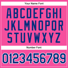 Load image into Gallery viewer, Custom Pink Royal-White Authentic Sleeveless Baseball Jersey