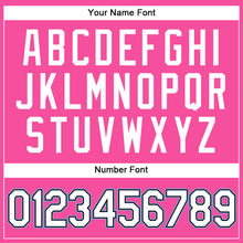 Load image into Gallery viewer, Custom Pink White-Light Blue Authentic Sleeveless Baseball Jersey