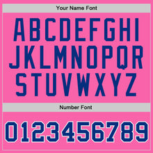 Load image into Gallery viewer, Custom Pink Royal-White Authentic Throwback Basketball Jersey