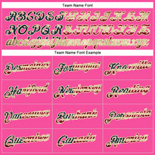 Load image into Gallery viewer, Custom Pink Vintage USA Flag-City Cream Performance T-Shirt