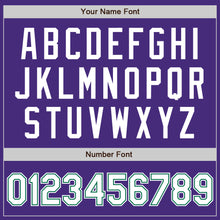 Load image into Gallery viewer, Custom Purple White-Kelly Green Authentic Baseball Jersey
