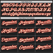 Load image into Gallery viewer, Custom Black Cream-Red Authentic Raglan Sleeves Baseball Jersey