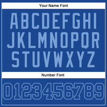 Load image into Gallery viewer, Custom Royal Royal-Light Blue Authentic Baseball Jersey