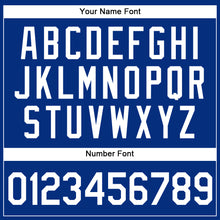 Load image into Gallery viewer, Custom Royal White-Red Authentic Sleeveless Baseball Jersey