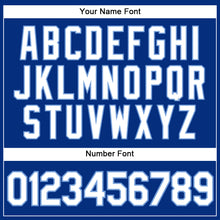 Load image into Gallery viewer, Custom Royal White-Light Blue Authentic Sleeveless Baseball Jersey